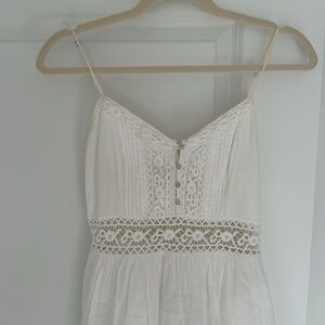 Abercrombie - XS - white lace mini dress
